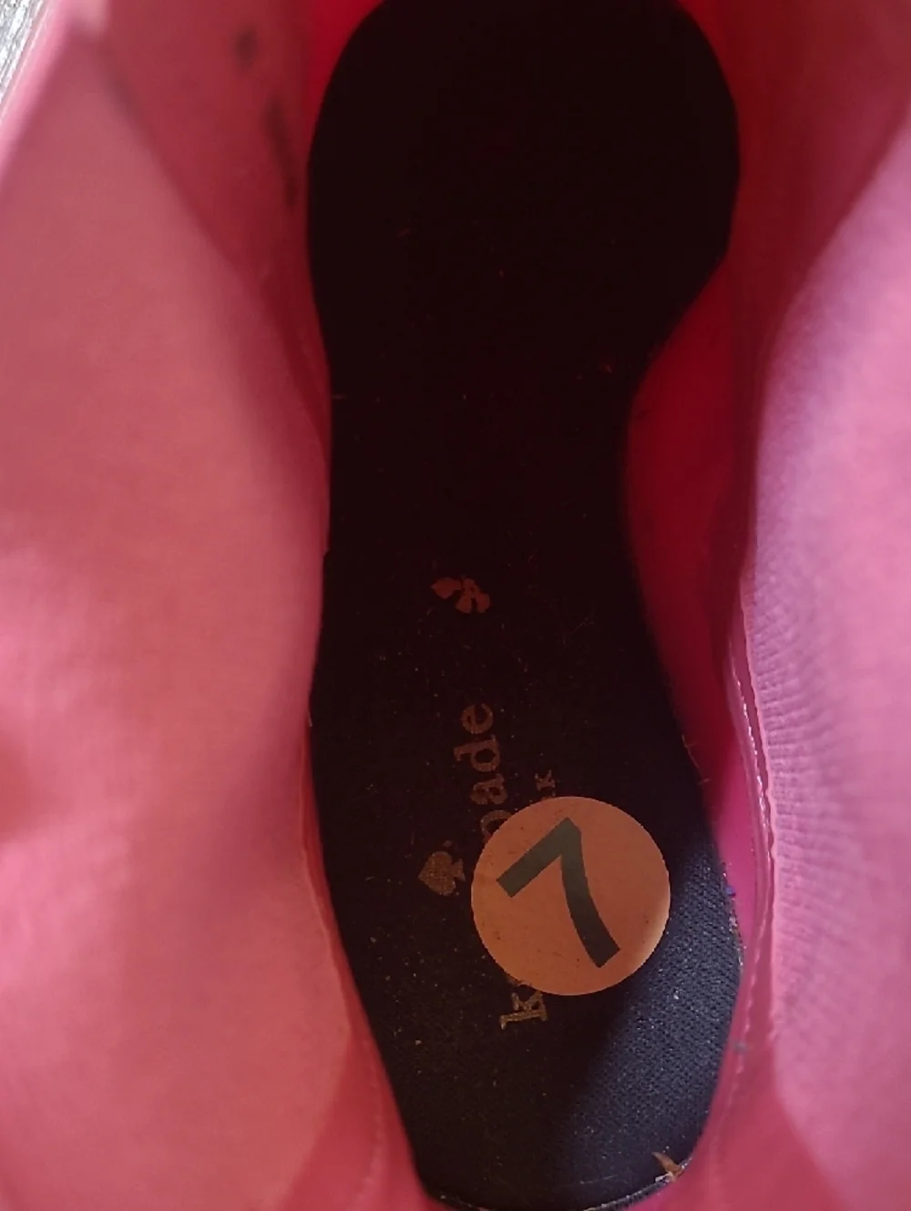 kate spade Bright Pink Chelsea Rain‎ Booties